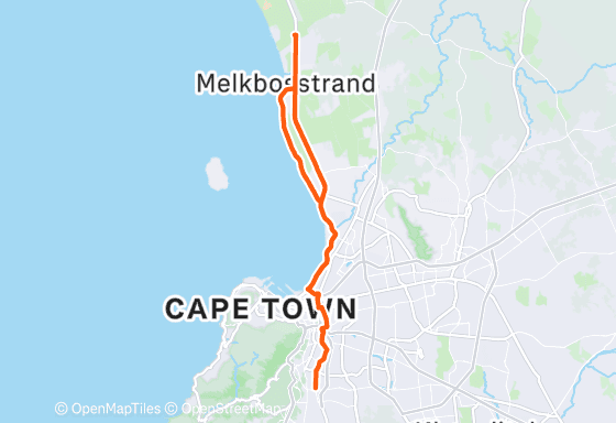 BP Rosmead to Koeberg Power Station Entrance